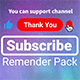 YouTube Subscribe Reminder - VideoHive Item for Sale