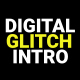 Digital Glitch Logo Intro - VideoHive Item for Sale