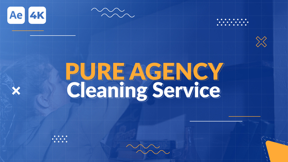 Pure Agency - Cleaning Service Slideshow  | After Effects