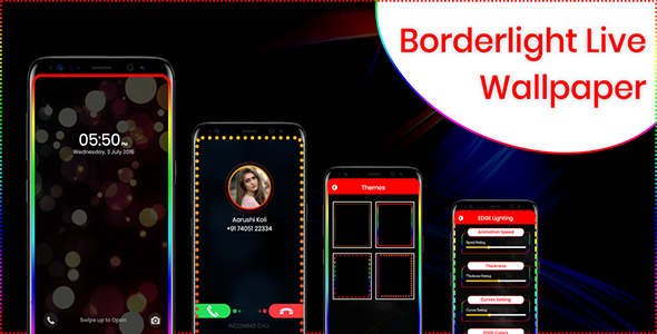 Edge Lighting - Borderlight - Android App + Admob +Facebook Integration
