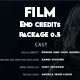 Film Credits 01 Version 0.5 - VideoHive Item for Sale