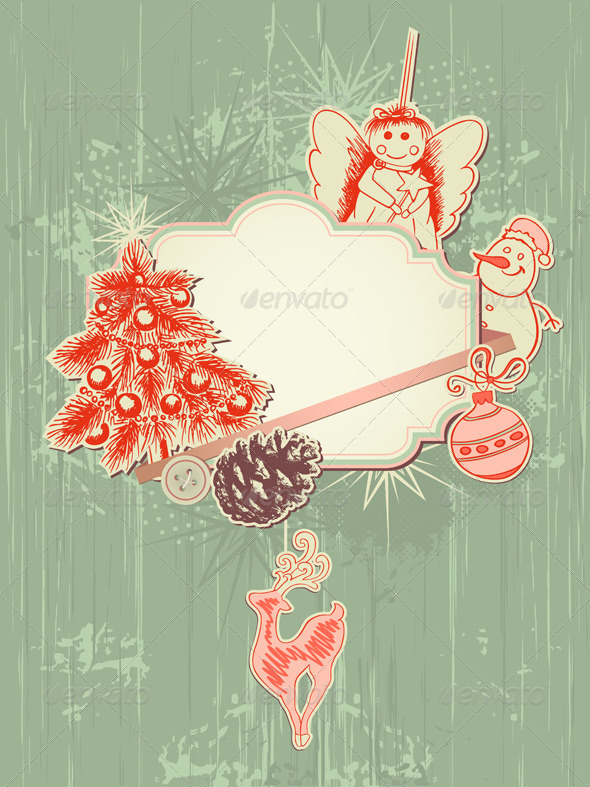 Green Christmas Background - Christmas Seasons/Holidays