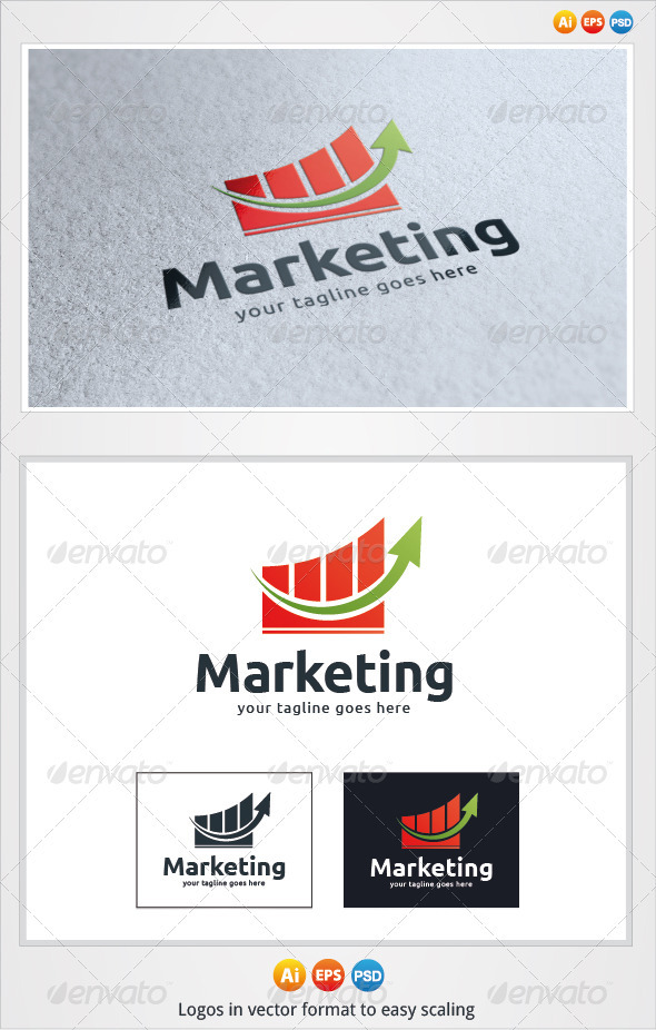 Marketing Logo - Symbols Logo Templates