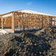Wood Home Framing Abstract At Construction Site - PhotoDune Item for Sale