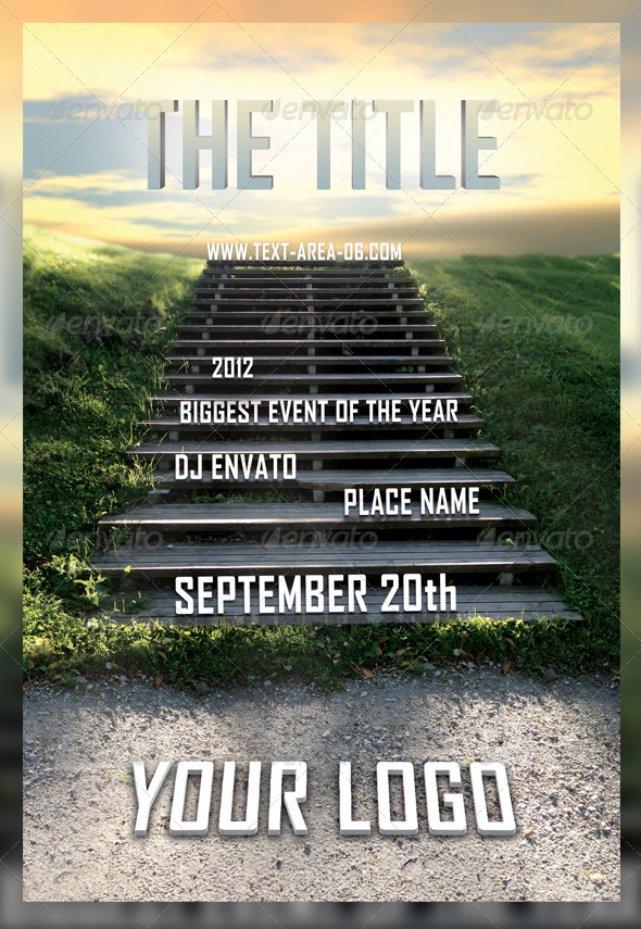 The Stairs - Multipurpose Flyer - Flyers Print Templates