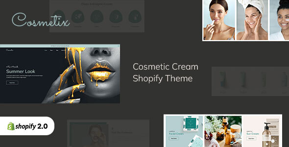 Cosmetix  - Beauty Spa Shopify Theme