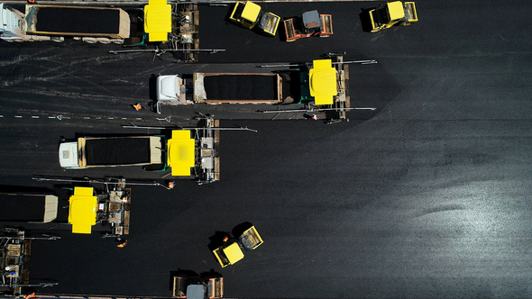 Heavy Construction Equipment Working alt