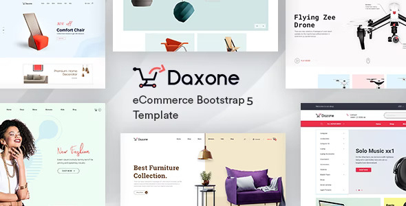 eCommerce HTML Template - Daxone