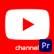 Youtube Channel | For Premiere Pro - VideoHive Item for Sale