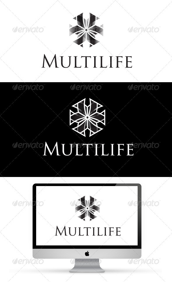 Multilife Logo - Vector Abstract