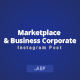 Marketplace &amp; Business Corporate Instagram Post - VideoHive Item for Sale