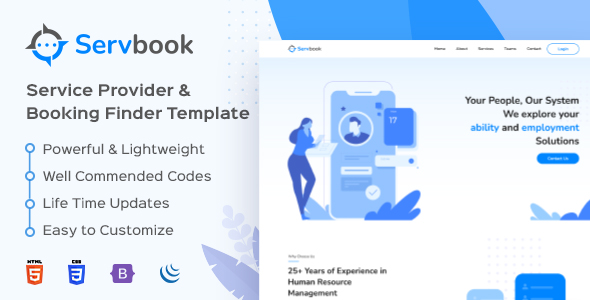 Servbook - Simple Appointment Booking Script