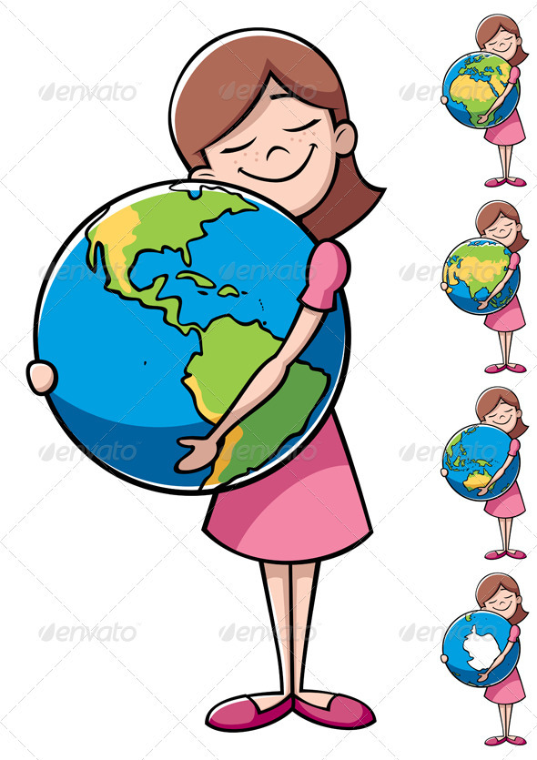 Child and Earth - Conceptual Vectors