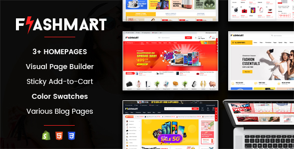 FlashMart - Responsive Multipurpose Sections Shopify Theme