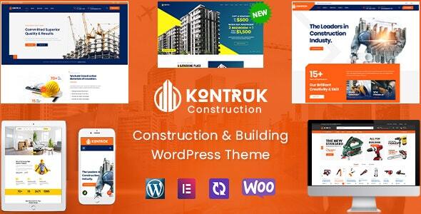 [DOWNLOAD]KonTruk - Construction & Building Elementor WordPress Theme