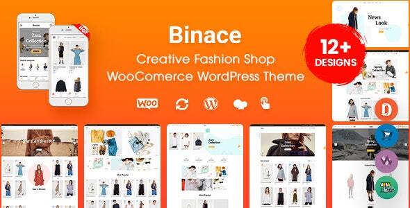 Binace - Fashion Shop WooCommerce WordPress Theme (Mobile Layout Ready)