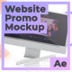 Website Promo Mockup - 3D Display - VideoHive Item for Sale