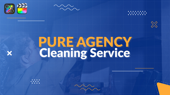 Pure Agency - Cleaning Service Slideshow | Apple Motion & FCPX