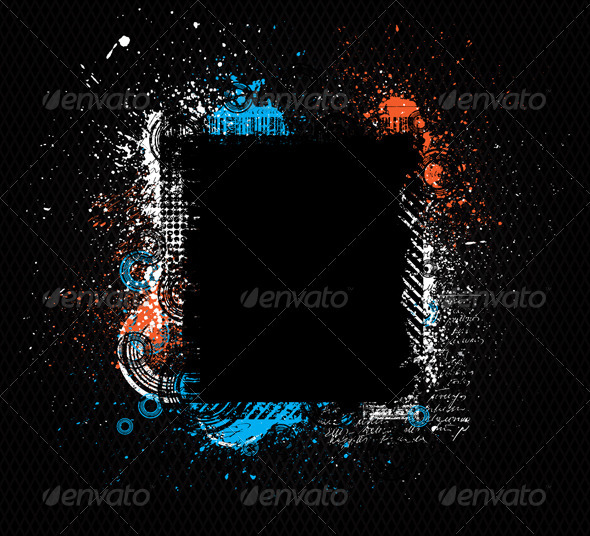 Grungy design banner - Backgrounds Decorative