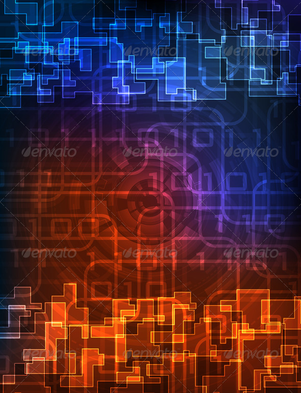 Futuristic design background - Backgrounds Decorative