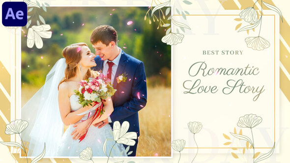 Romantic Love Story || Wedding Slideshow