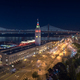 San Francisco Skyline Aerial View at Night, California, USA - PhotoDune Item for Sale