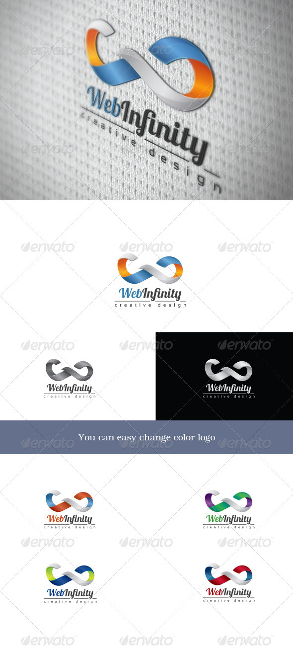 WebInfinity - Letters Logo Templates