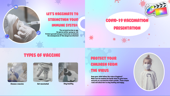 Covid-19 Vaccination Presentation for FCPX