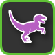 3D Dino Run - Cross Platform Hyper Casual Game Games 
