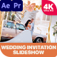 Wedding Invitation Slideshow 4K (with media) || MOGRT - VideoHive Item for Sale