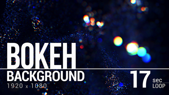 Glitter Bokeh Background alt