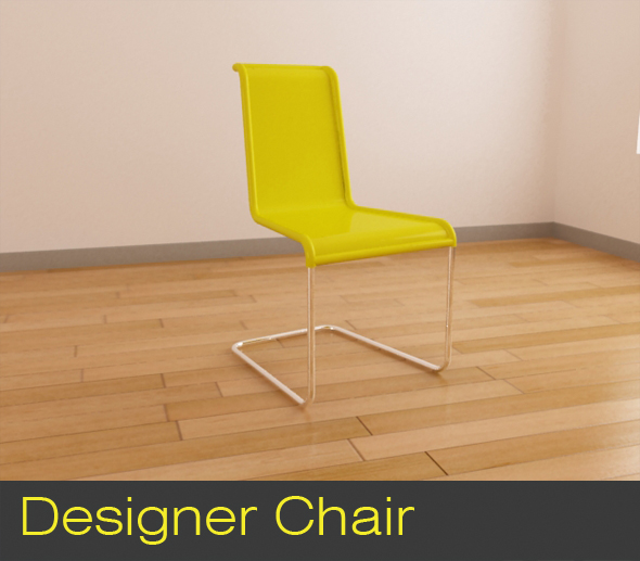 Designer Chair - 3Docean 113467