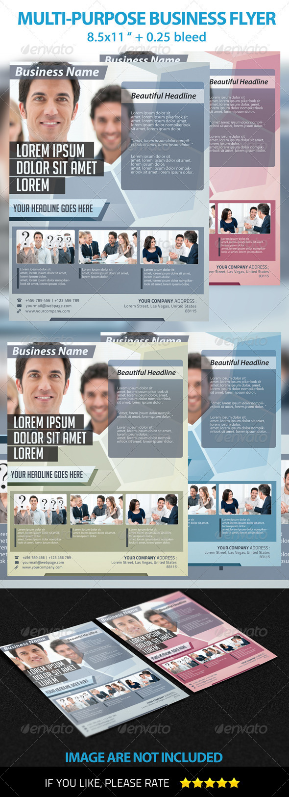 Multi-Purpose Business Flyer Template - Commerce Flyers