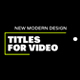 Modern Titles - VideoHive Item for Sale