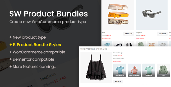 Product Bundles – Elementor WooCommerce WordPress Plugin
