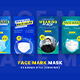 Face Mark Mask Ads Set Stories Pack - VideoHive Item for Sale