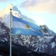 Flag of Argentina and the Andes Mountains. - VideoHive Item for Sale
