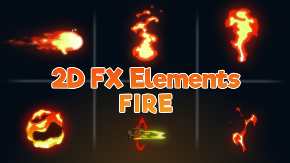 2D FX Elements - Fire