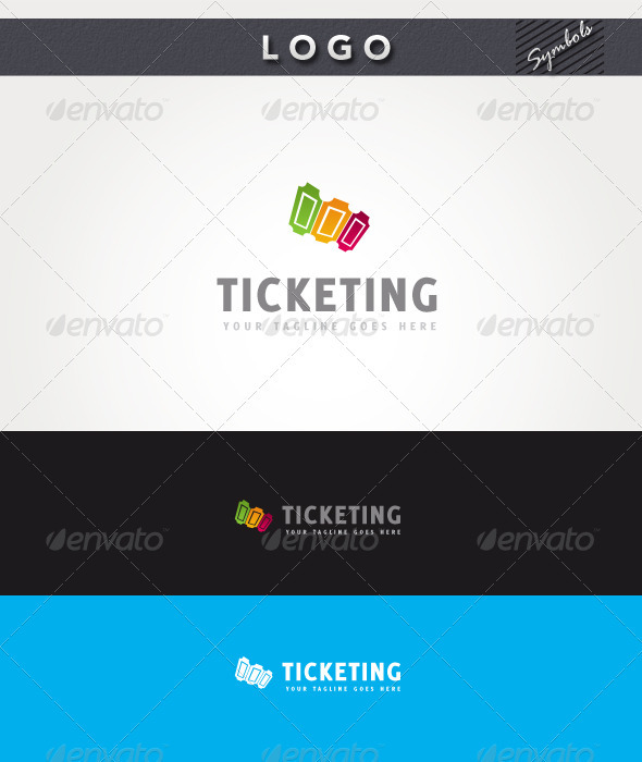 Ticketing Logo - Symbols Logo Templates