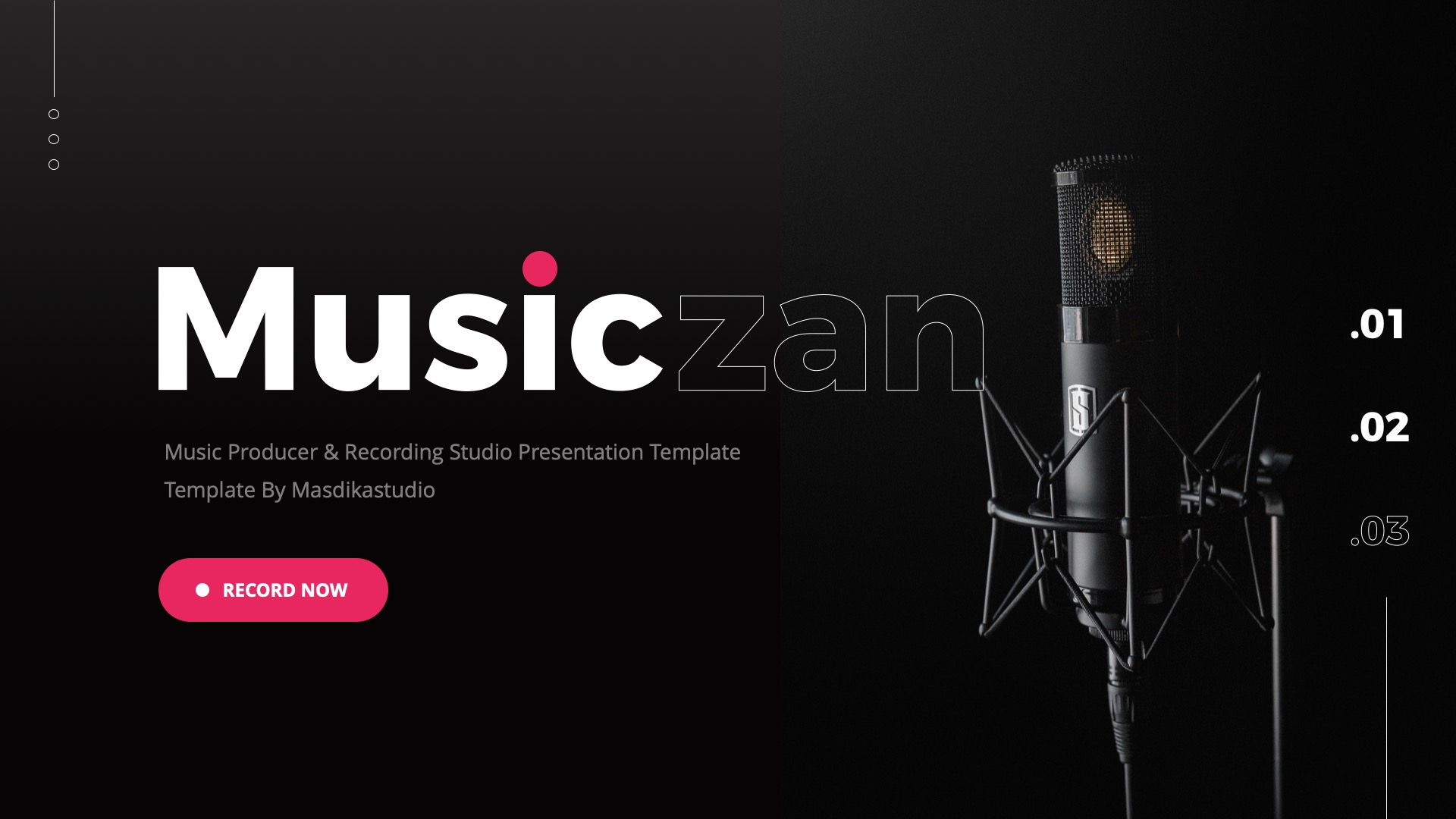 Musiczan - Music Producer & Recording Studio Powerpoint Template v2.0 ...