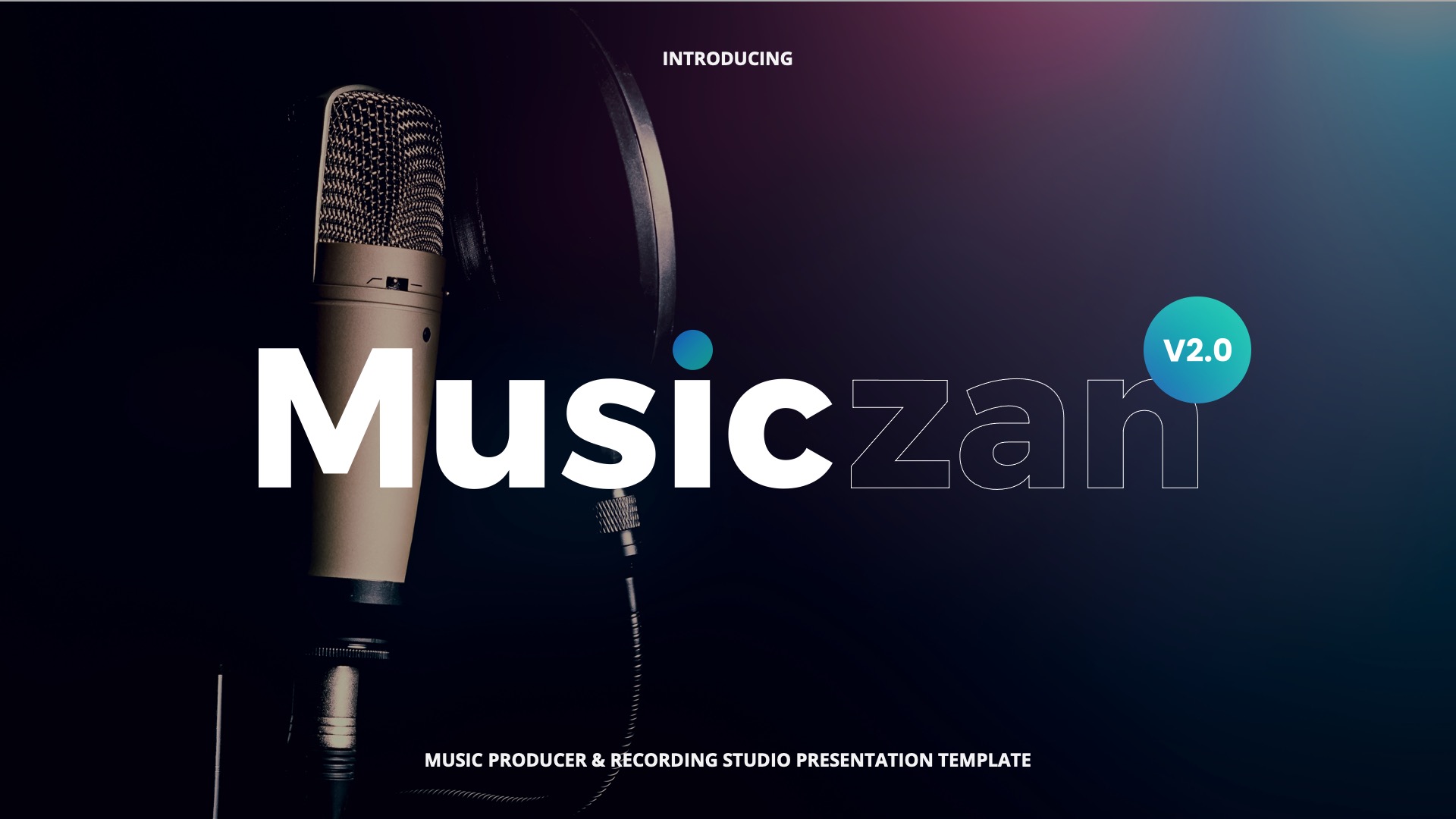 Musiczan - Music Producer & Recording Studio Powerpoint Template v2.0 ...