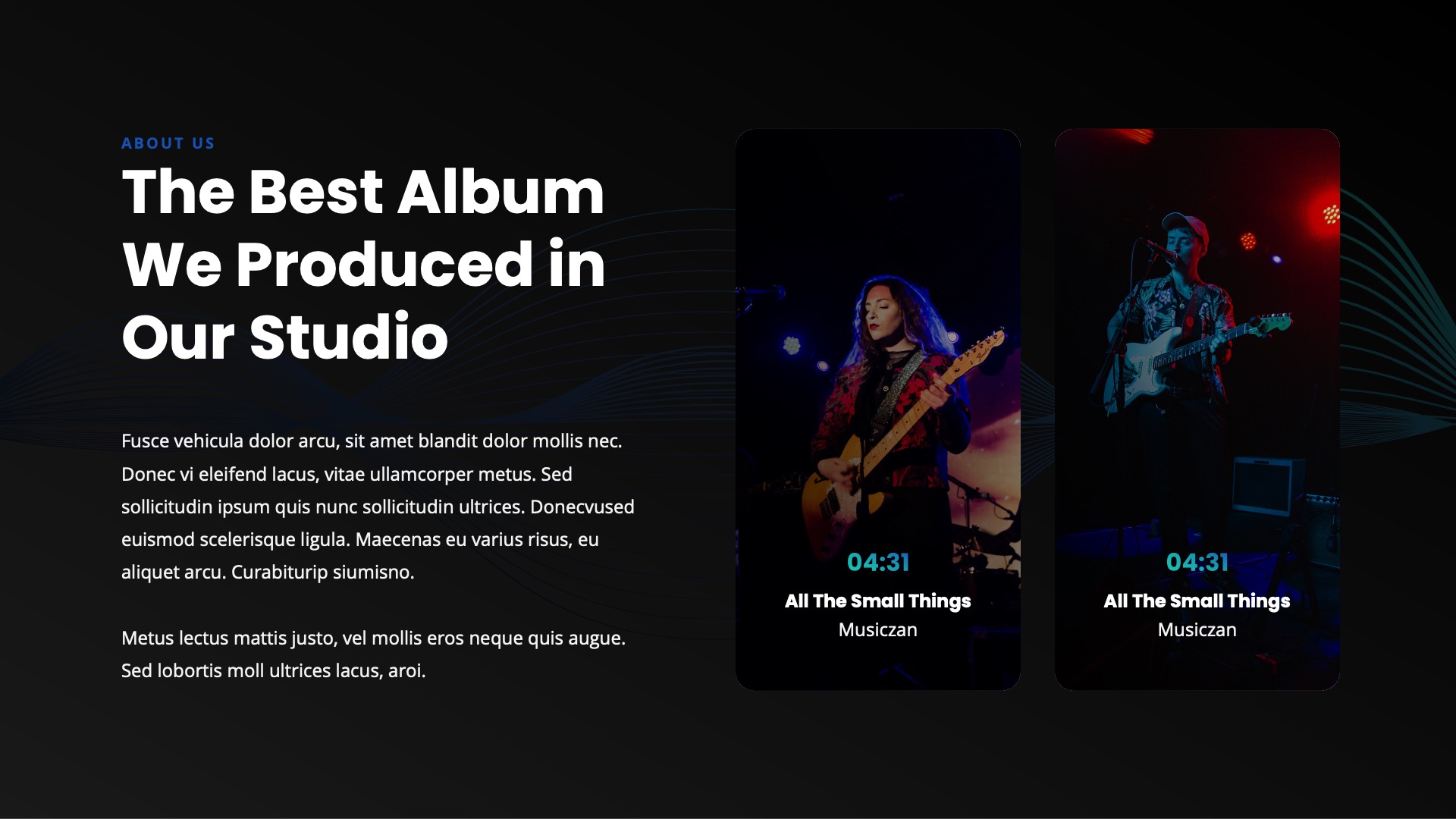 Musiczan - Music Producer & Recording Studio Powerpoint Template v2.0 ...