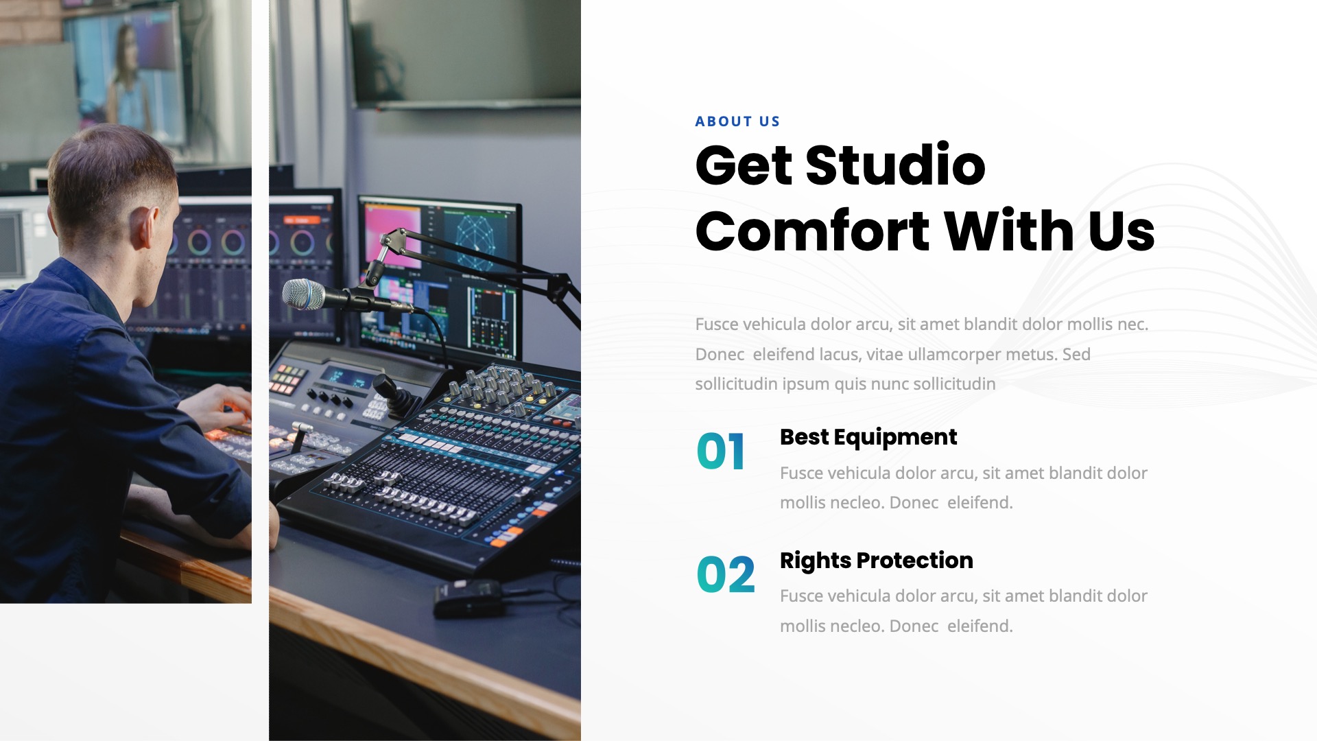 Musiczan - Music Producer & Recording Studio Powerpoint Template v2.0 ...