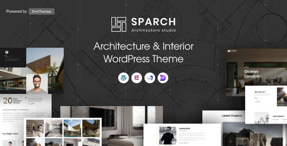 Sparch - Architecture and Interior WordPress Theme