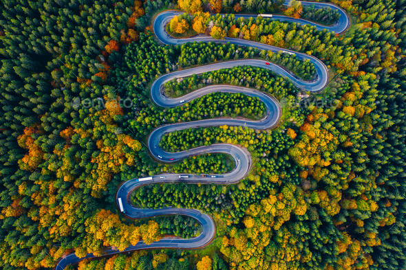 Curvy road - Stock Photo - Images