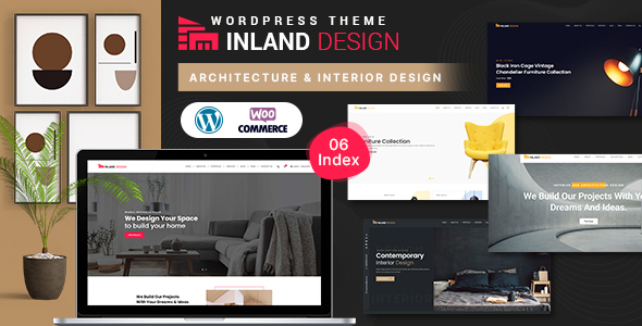 Free download Inland - Architecture & Interior Design Theme With AI Content Generator
