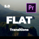 Minimal and Smooth Flat Transitions For Premiere Pro - VideoHive Item for Sale