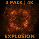 Particle Explosion 4K Particle Explosion 4K - VideoHive Item for Sale
