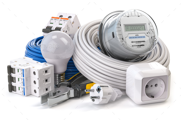 Electrical component and equipment. - Stock Photo - Images