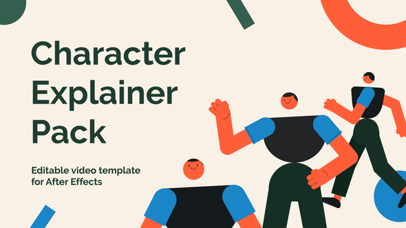Explainer 2D Character Animation Pack by blinque_graphics | VideoHive